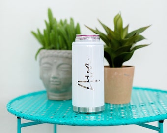 Custom Skinny Can cooler | Personalized Slim Can Cooler | Stainless steel Cooler | Skinny Can cooler | Customized Can holder