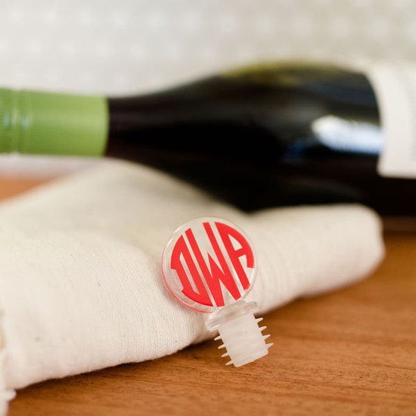 Acrylic Wine Stopper Etsy
