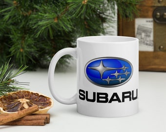 Subaru Coffee Mug Cup Subaru Owner Gift