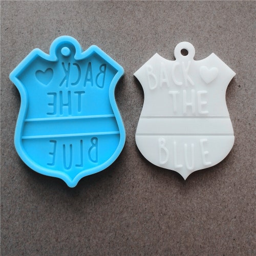Sheriff Badge Silicone Mold for Resin and Epoxy. Sized for Use Etsy