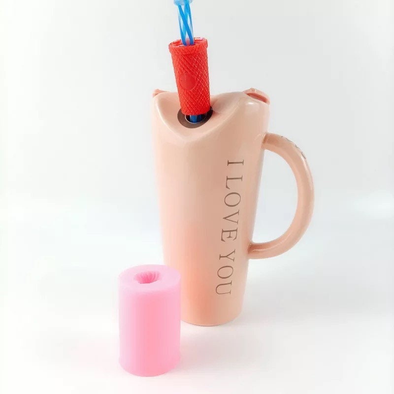 studded tumbler straw topper  mold