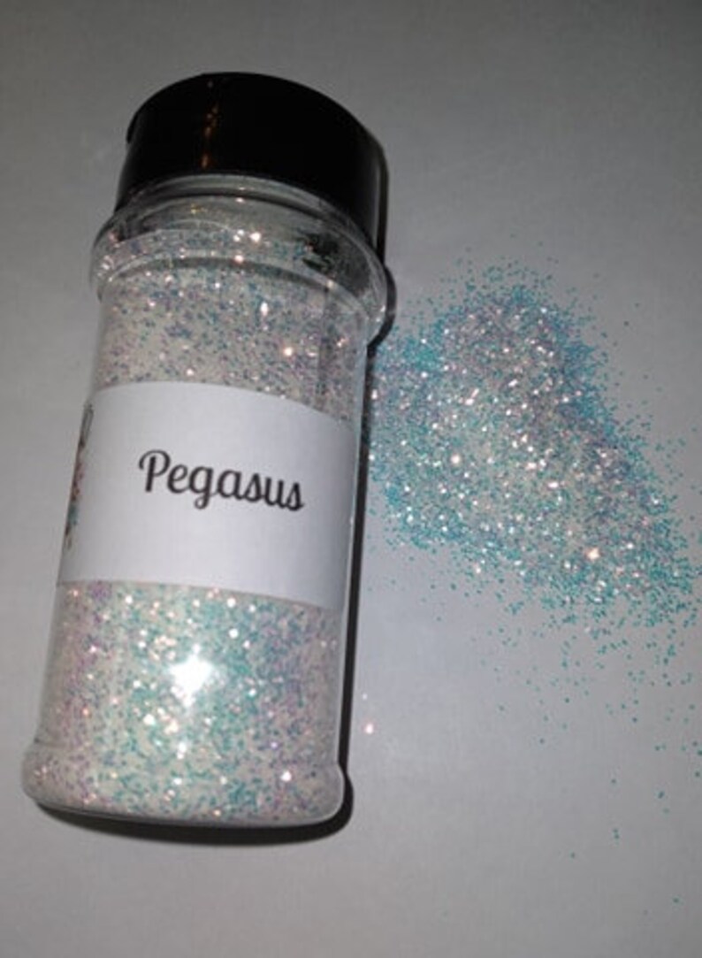 Pegasus White glitter Pegasus White glitter