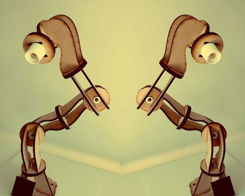 Vector Drawing Of An Exclusive Table Lamp Wood For Cutting Table Lamp Of Wood For Cutting