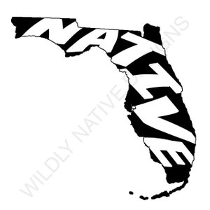 Florida Native (colors inverted)