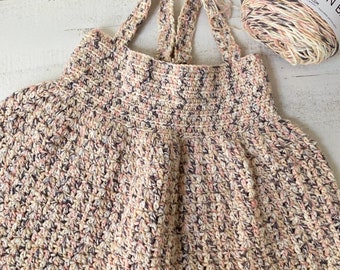 Handmade child’s crochet sundress