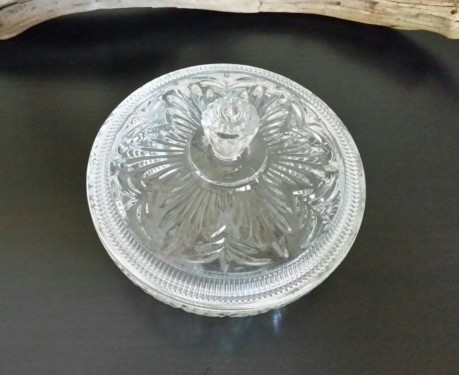 Vintage Avon Glass Candy Dish Etsy