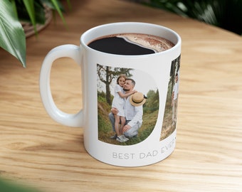 Dad Photo Mug, Fathers Day Gift, Personalized Gift, Dad Gift, Gift For Dad, Personalized Mug, Custom Dad Mug, Personalized Ceramic Mug 11/15