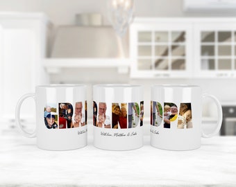 Grandpa Photo Mug, Gift For Grandpa, Fathers Day Gift, Grandpa Gift, Grandpa Birthday Present, Grandpa Christmas Present, Ceramic Mug 11/15