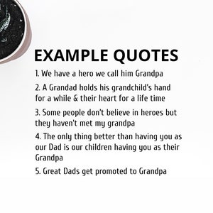 Custom Grandpa Photo Collage, Personalized Photo Collage, Custom Collage, Gift For Grandpa, Fathers Day Gift, Birthday Present, Digital File image 6