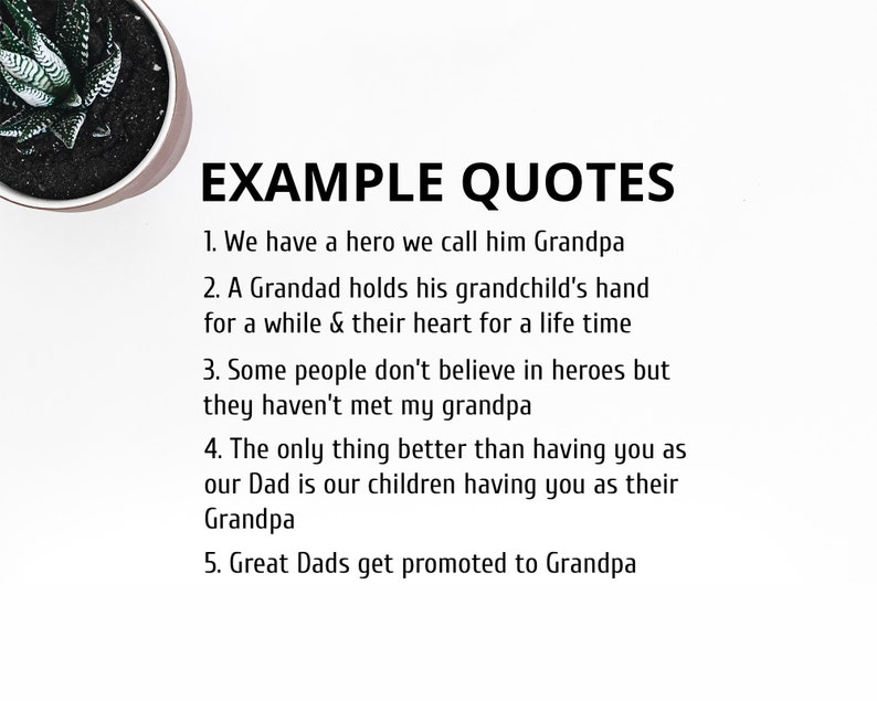 Custom Grandpa Photo Collage, Personalized Photo Collage, Custom Collage, Gift For Grandpa, Fathers Day Gift, Birthday Present, Digital File image 6