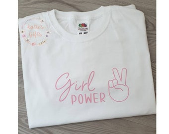 Girl Power Tshirt | Kids Tshirt | Girls Tee