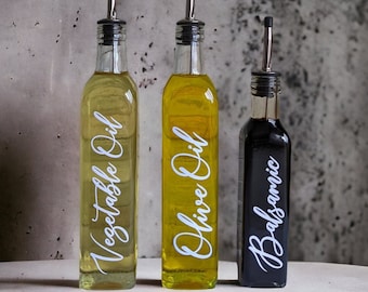 Personalised olive oil bottles - Storage jars - Cookware - Kitchen Accessories - Tableware - Outdoor dining - Kitchen Storage - Home Decor