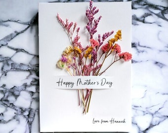 Mother's Day Card - Personalised Mothers Day Card - Gift for Mum - Mothers Day Gift