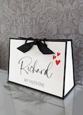 Valentines gift bag - Personalised gift bag - Valentines gift - Luxury gift bag - Valentine's day gift bag - Valentine gift for him