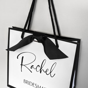 Bridesmaid Gift bag Personalised Wedding Gift Bag Mother of the bride gift Groomsmen gift bag Bridesmaid proposal Bridesmaid gifts image 8