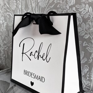 Bridesmaid Gift bag Personalised Wedding Gift Bag Mother of the bride gift Groomsmen gift bag Bridesmaid proposal Bridesmaid gifts image 6