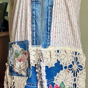 Upcycled Jeansjacke