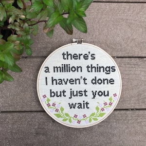 A Million Things Cross Stitch Pattern