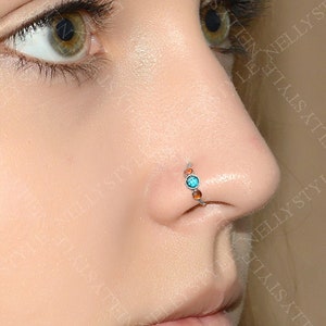 Nose Hoop Ring 20g - Implant Grade Titanium Nose Piercing