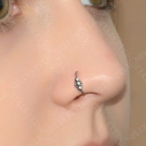 Nose Ring Hoop - Surgical Steel Nose Piercing