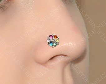 Nose Ring 20g - Implant Grade Titanium Nose Stud, Nose Screw