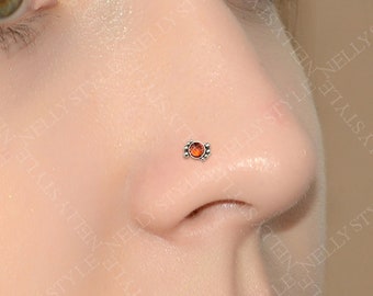 Nose Ring 20g - Implant Grade Titanium Nose Stud, Nose Screw