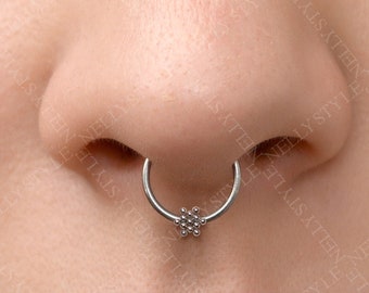 Septum Ring - Septum Piercing, Daith Hoop, Septum Nose Ring