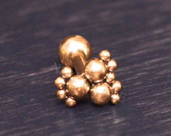 Tragus Earring Surgical Steel - Forward Helix Stud, Conch Barbell Stud, Cartilage Piercing