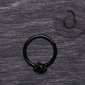 Septum Ring - Septum Piercing, Daith Hoop, Septum Nose Ring