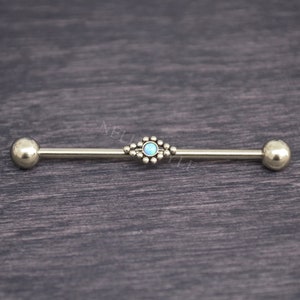 Titanium Industrial Jewelry - Industrial Earring