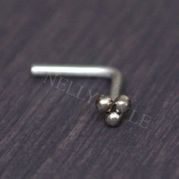 SALE - Nose Ring Stud - surgical steel nose piercing, nostril stud, nose stud