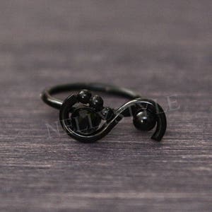 Nose Hoop Ring 20g - 316L surgical steel nose piercing