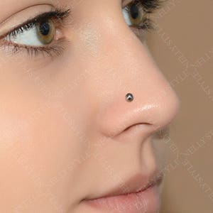 SALE - kleiner Nasenstecker - Chirurgenstahl Nasenpiercing, Nasenschraube, Nasenstecker, Nasenschmuck