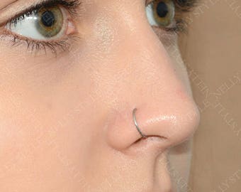 SALE Surgical Steel Nose Ring Nose Hoop Nose Piercing - Etsy
