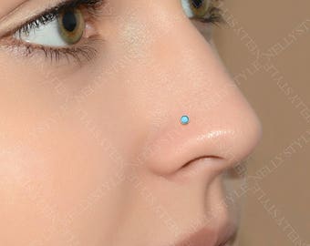 Blue Turquoise Nose Stud Turquoise Nose Piercing