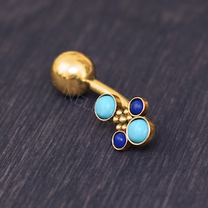 Belly Button Ring - 316L surgical steel belly barbell, navel ring short