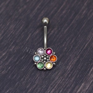 Eyebrow Curved Barbell Jewelry - Surgical stainless steel rook piercing, cartilage earring 16g