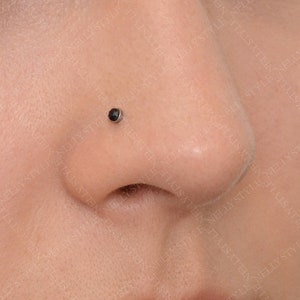 Black onyx nose stud clearance