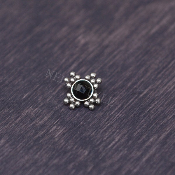 Dermal Top Surgical Steel - Internally threaded dermal with Onyx