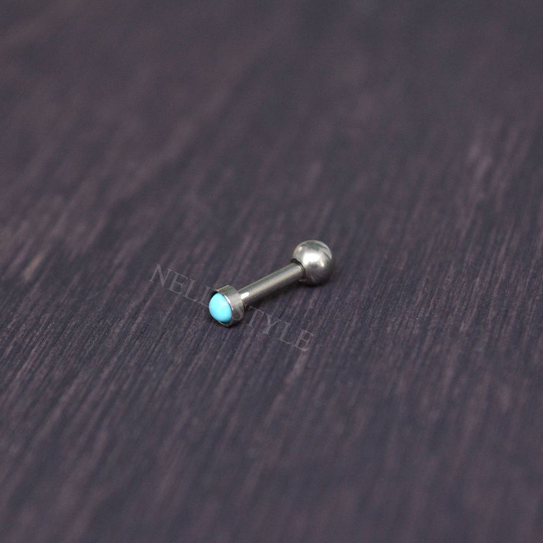Clous D'oreille Zircone En Forme De Larme - Pour Conque Et Hélice, Acier Inoxydable - Marque Origami Jewels, Neuf Sans Emballage