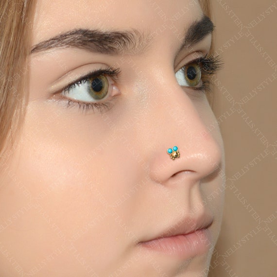 Metal nose stud outlet