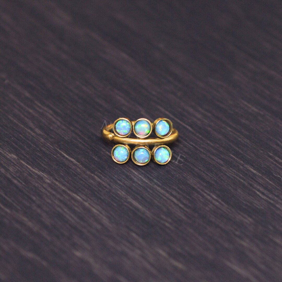 thumbnail image 2 of 3 Pack 18G 20G Hoop Nose Rings – Surgical Steel, Multicolor, 6mm 8mm 10mm, By Luxe Modz, Made In USA 2 of 5