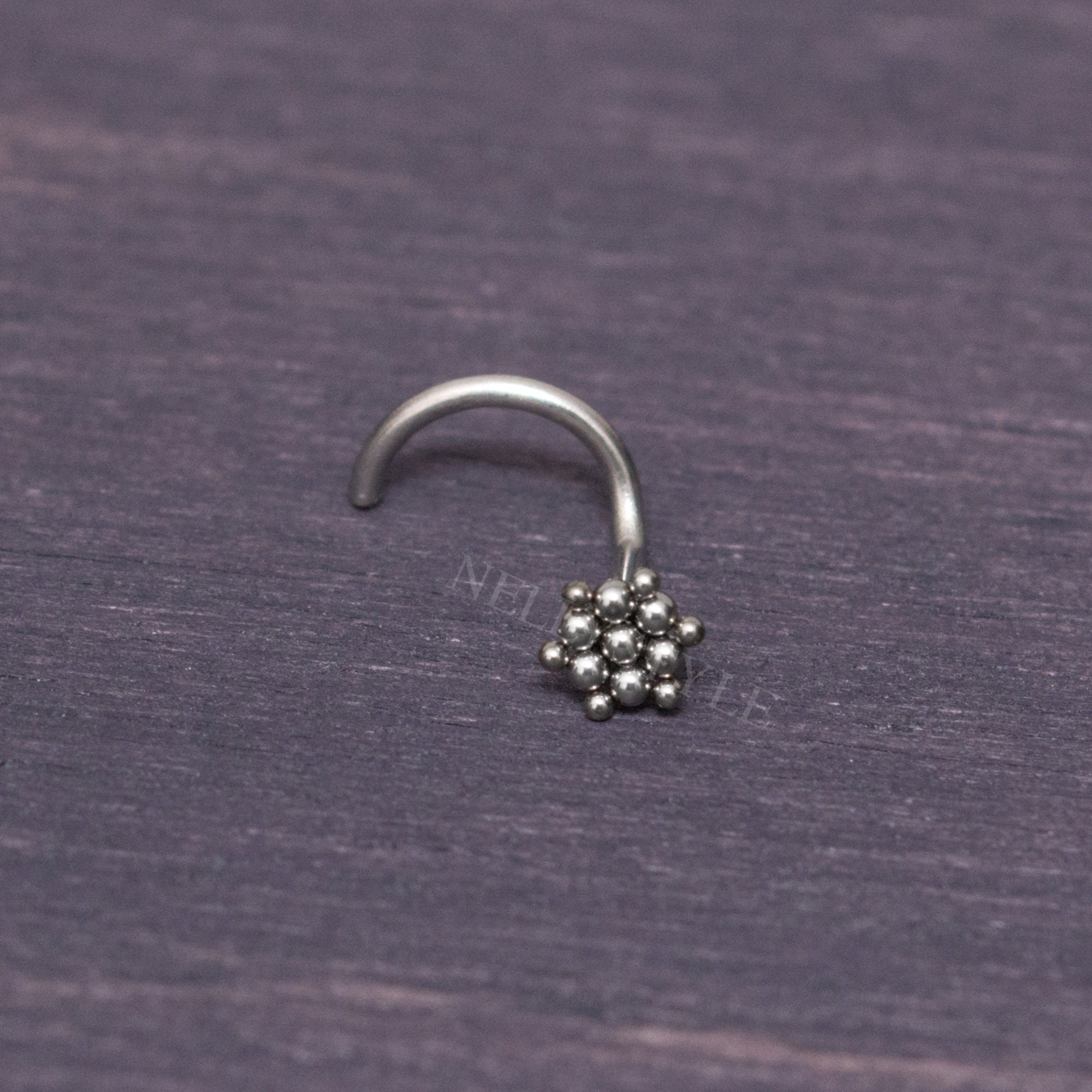 Nose Piercing Ring - 316L Nose Ring 18g, Nose Stud