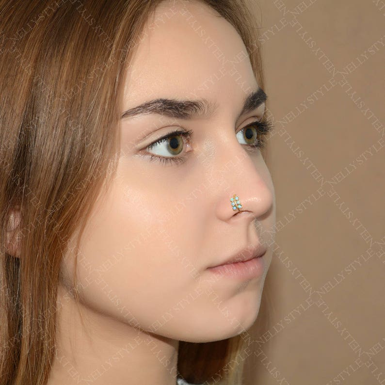 Nose Hoop Ring 20g 316L surgical steel nose piercing