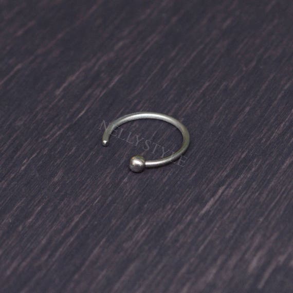 SALE Open Nose Ring Surgical Steel Nose Piercing 20g Nose Hoop