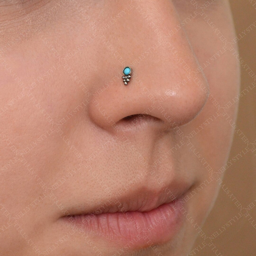 Turquoise nose hotsell pin