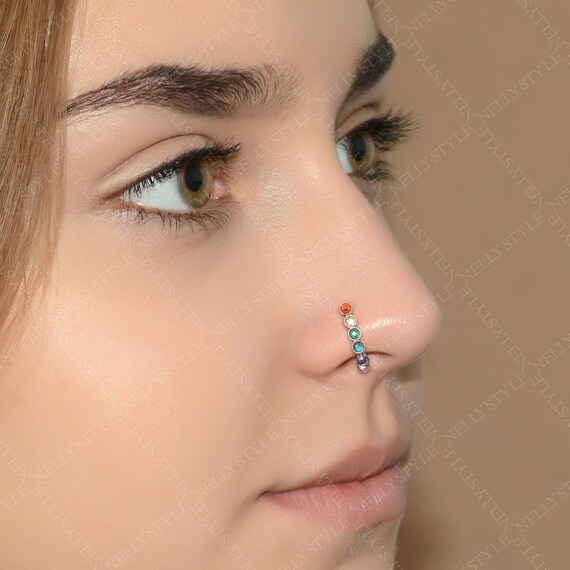 Cz nose best sale ring