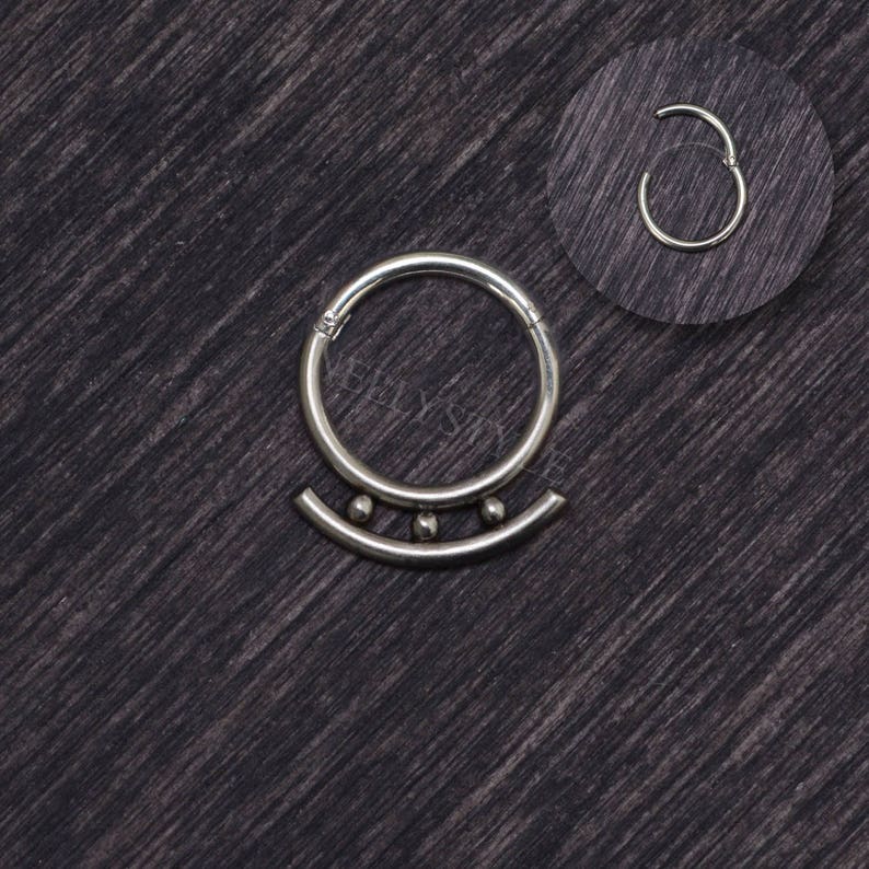 Septum Jewelry Surgical steel daith piercing earring