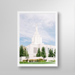 Idaho Falls Idaho LDS Temple Print