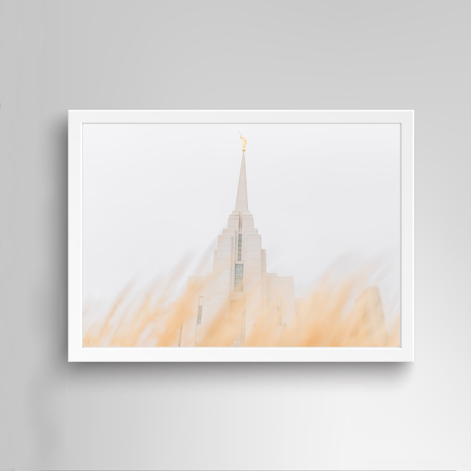 Rexburg Idaho LDS Temple Print - Etsy